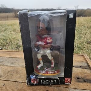 Kansas City Chiefs Jamaal Charles  Action Bobblehead Handcrafted #613 Of 2015